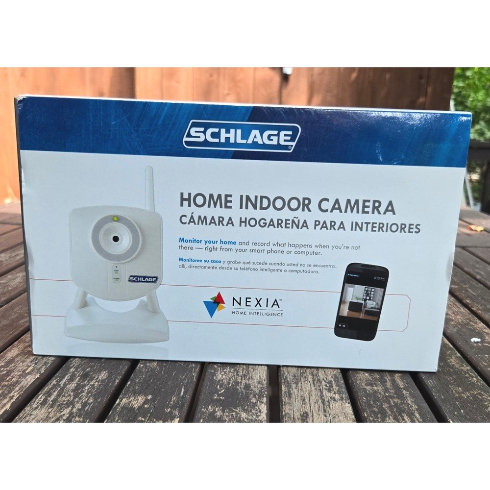 Vintage Schlage Nexia LiNK Home Indoor Security Camera WCW100 NIB 2012